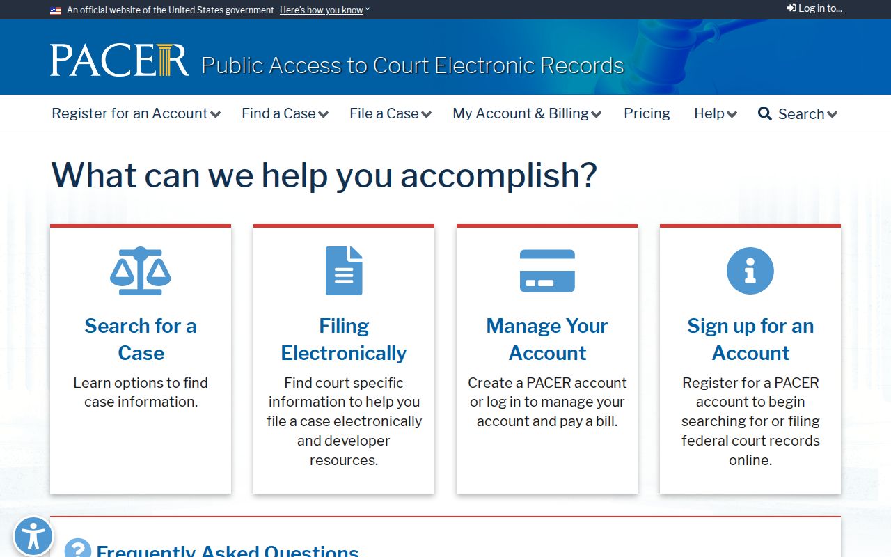 Brunswick County arrest warrant records PACER federal docket limits